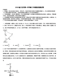 2026届三亚市第一中学高三冲刺模拟物理试卷含解析