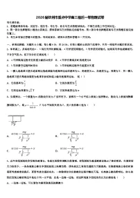 2026届钦州市重点中学高三最后一卷物理试卷含解析