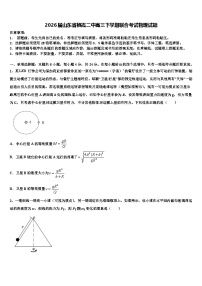 2026届山东省栖霞二中高三下学期联合考试物理试题含解析