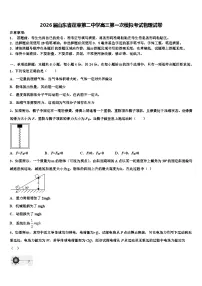 2026届山东省蓬莱第二中学高三第一次模拟考试物理试卷含解析