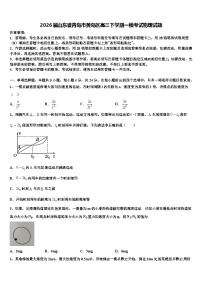 2026届山东省青岛市黄岛区高三下学期一模考试物理试题含解析