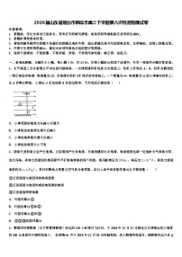 2026届山东省烟台市栖霞市高三下学期第六次检测物理试卷含解析