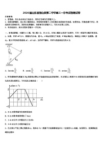 2026届山东省微山县第二中学高三一诊考试物理试卷含解析