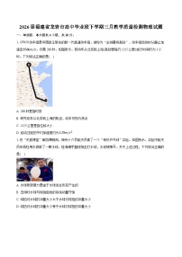 2026届福建省龙岩市高中毕业班下学期三月教学质量检测物理试题-附答案解析