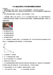 2026届山东省枣庄八中东校高考物理倒计时模拟卷含解析