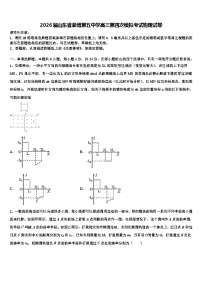 2026届山东省淄博第五中学高三第四次模拟考试物理试卷含解析