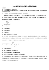 2026届山西省祁县二中高考冲刺模拟物理试题含解析