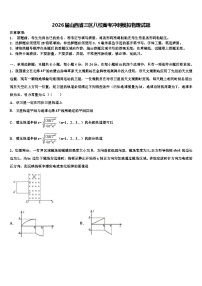 2026届山西省三区八校高考冲刺模拟物理试题含解析