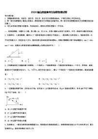 2026届山西省高考压轴卷物理试卷含解析