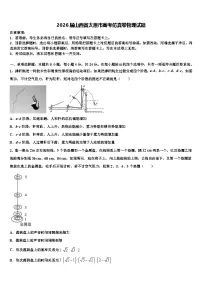 2026届山西省太原市高考仿真卷物理试题含解析