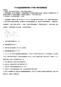 2026届山西省朔州市高三下学期一模考试物理试题含解析