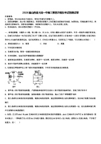 2026届山西省大同一中高三第四次模拟考试物理试卷含解析