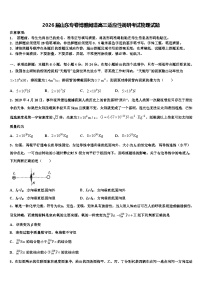 2026届山东专卷博雅闻道高三适应性调研考试物理试题含解析