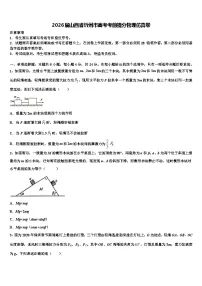2026届山西省忻州市高考考前提分物理仿真卷含解析