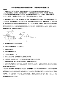 2026届陕西省渭南市重点中学高三下学期联合考试物理试题含解析