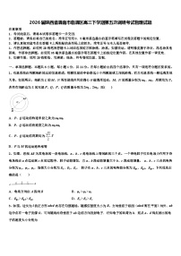 2026届陕西省渭南市临渭区高三下学期第五次调研考试物理试题含解析