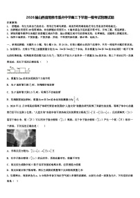 2026届山西省阳泉市重点中学高三下学期一模考试物理试题含解析