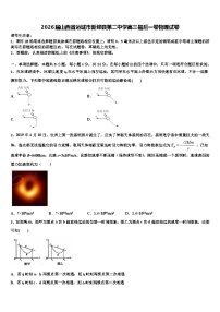 2026届山西省运城市新绛县第二中学高三最后一卷物理试卷含解析