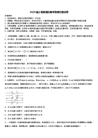2026届上海黄浦区高考物理五模试卷含解析
