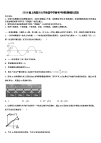 2026届上海复旦大学附属中学高考冲刺物理模拟试题含解析