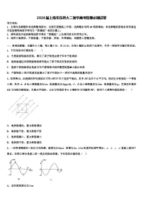 2026届上海华东师大二附中高考物理必刷试卷含解析