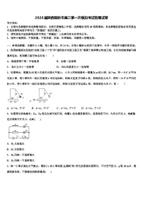 2026届陕西榆林市高三第一次模拟考试物理试卷含解析