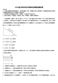 2026届上海市风华中学高考仿真模拟物理试卷含解析