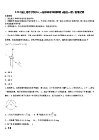 2026届上海市华东师大一附中高考冲刺押题（最后一卷）物理试卷含解析