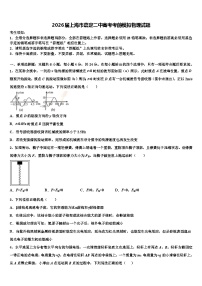 2026届上海市嘉定二中高考考前模拟物理试题含解析
