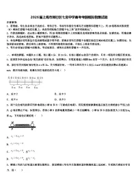 2026届上海市闵行区七宝中学高考考前模拟物理试题含解析