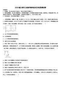 2026届上海市上戏附中高考适应性考试物理试卷含解析