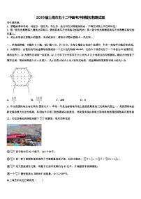 2026届上海市五十二中高考冲刺模拟物理试题含解析