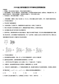 2026届上海市杨浦区控江中学高考仿真卷物理试题含解析