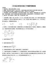 2026届上海市徐汇区高三下学期联考物理试题含解析