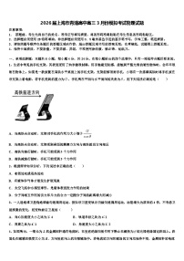 2026届上海市青浦高中高三3月份模拟考试物理试题含解析