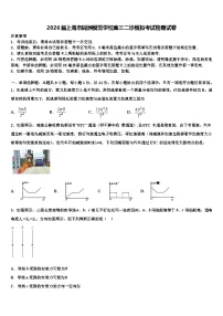 2026届上海市同洲模范学校高三二诊模拟考试物理试卷含解析