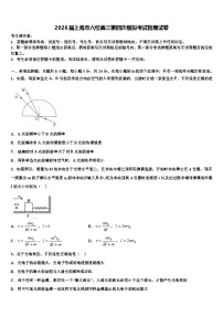 2026届上海市六校高三第四次模拟考试物理试卷含解析2