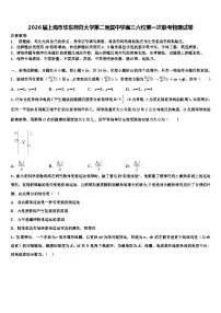 2026届上海市华东师范大学第二附属中学高三六校第一次联考物理试卷含解析