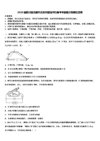 2026届四川省成都市实验外国语学校高考考前提分物理仿真卷含解析