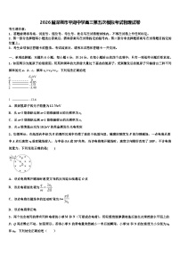 2026届深圳市平湖中学高三第五次模拟考试物理试卷含解析