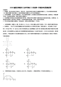 2026届四川绵阳市三台中学高三3月份第一次模拟考试物理试卷含解析