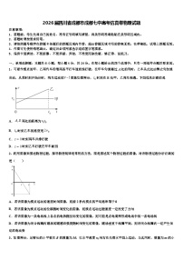 2026届四川省成都市成都七中高考仿真卷物理试题含解析