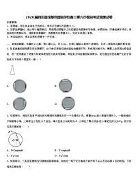 2026届四川省成都外国语学校高三第六次模拟考试物理试卷含解析