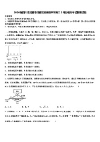 2026届四川省成都市成都实验高级中学高三3月份模拟考试物理试题含解析