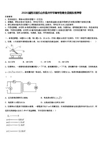 2026届四川省乐山市重点中学高考物理全真模拟密押卷含解析