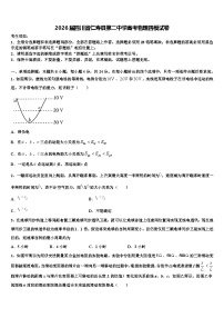 2026届四川省仁寿县第二中学高考物理四模试卷含解析