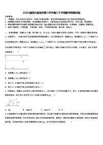 2026届四川省宜宾第三中学高三下学期联考物理试题含解析