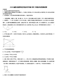2026届四川省攀枝花市重点中学高三第二次模拟考试物理试卷含解析