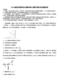 2026届四川省攀枝花市属高中高三第四次模拟考试物理试卷含解析