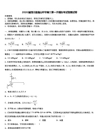 2026届四川省南山中学高三第一次模拟考试物理试卷含解析
